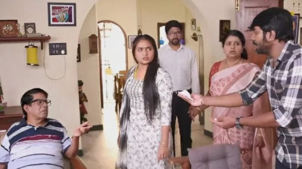 siragadikka aasai serial February 3rd episode Muthu showed Parlor Secret 