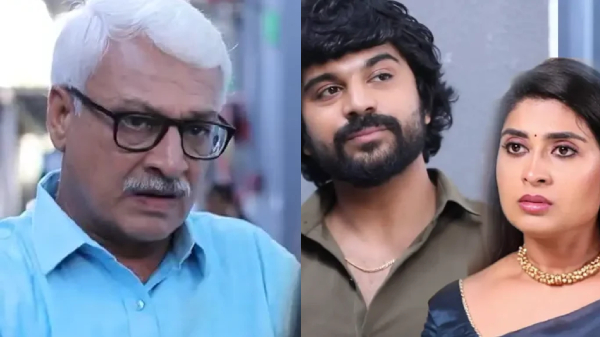 tamilum saraswathiyum serial february 5th episode Kalivarathan gets shocked by Meghna 