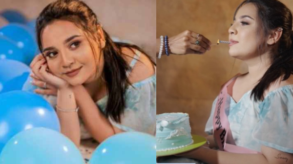 Baakiyalakshmi Serial Actress Neha celebrating her 22nd birthday with much criticism