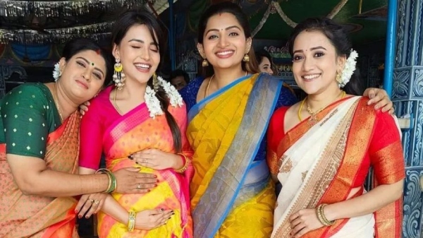 tamilum saraswathiyum Serial Ragini character actress Arsitha Biography