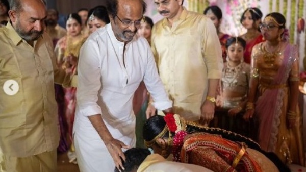 actor Vijayakumar daughter Anitha has shared some of Diyas wedding photos