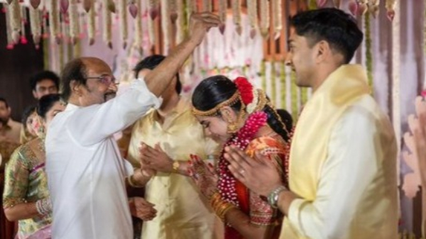  when Rajinikanth blessed Vijayakumar granddaughter 