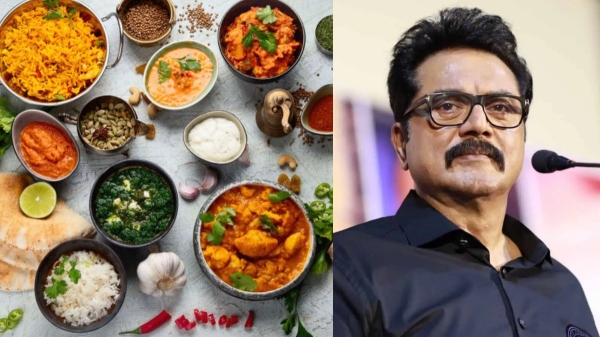 Biriyani Non veg feast given by Sarathkumar at Kumbakonam 