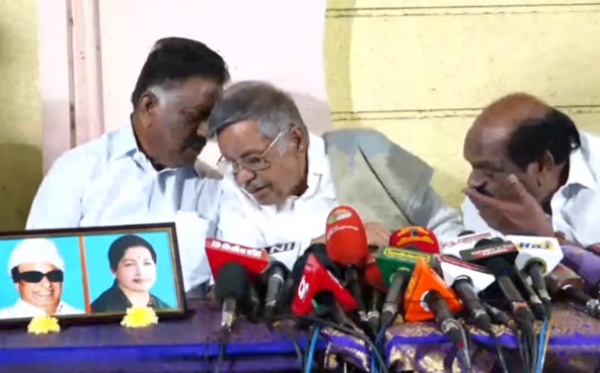 O Panneerselvam and Panruti Ramachandran clears about marudhu alaguraj statement on bjp
