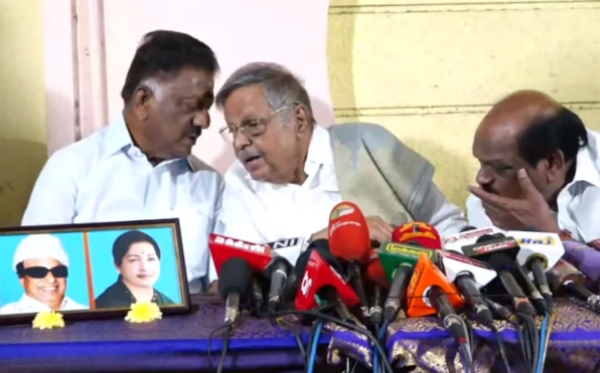 O Panneerselvam and Panruti Ramachandran clears about marudhu alaguraj statement on bjp