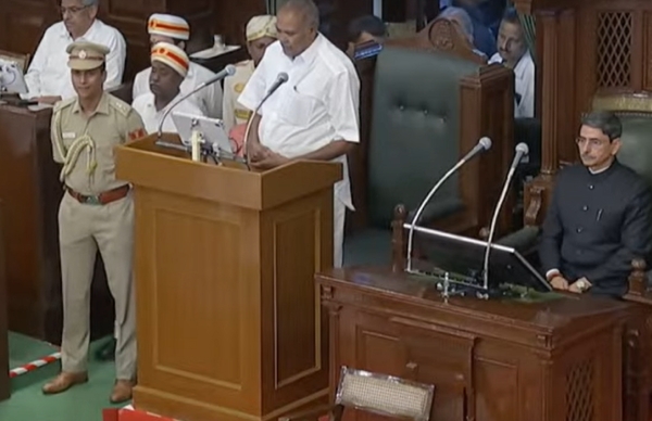 What is in the speech that Governor RN Ravi does not want to finish in Assembly? 