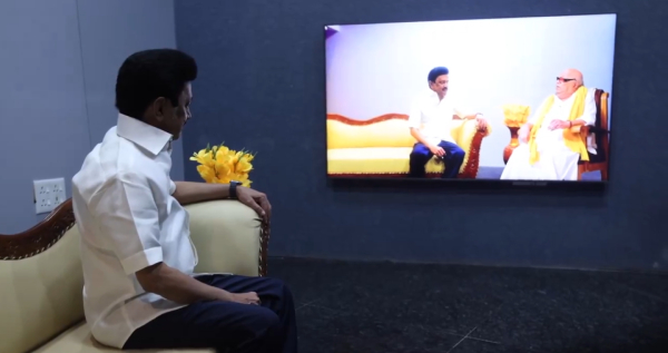 While Chief Minister M.K. Stalin inaugurated the Karunanidhi Memorial at Chennai Marina Beach today, Chief Minister M.K. Stalin has posted on his X site that this memorial is the final sign of Karunanidhis struggle. 