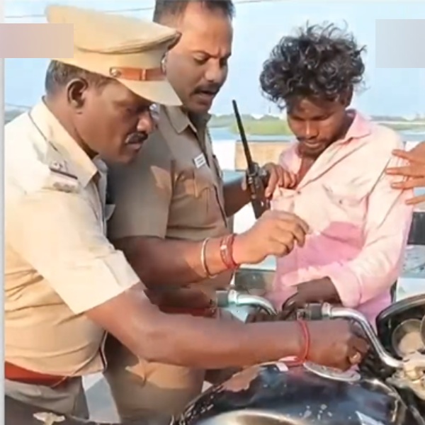 In Nagapattinam man who tried to smuggled liquor using two wheeler petrol tank, now arrested 