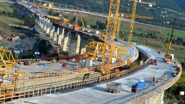 New bypass construction on Chennai Bangalore Expressway near Vellore are going on New bypass construction on Chennai Bangalore Expressway near Vellore are going on