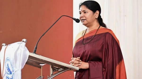 DMK MP Kanimozhi Karunanidhi criticises PM Modi didnt say about achievement 