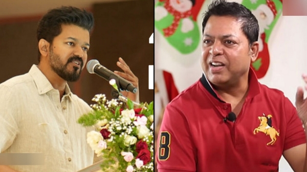 James Vasanthan asked Vijay to correct the grammatical mistake in his party name James Vasanthan asked Vijay to correct the grammatical mistake in his party name