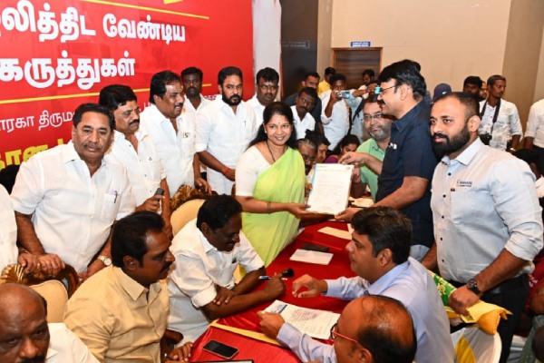 Kanimozhi says that Centre has not released even one paise for disaster relief 
