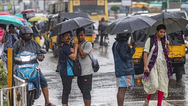 Possibility of rain in Tamil Nadu tomorrow including Chennai in the next 48 hours 