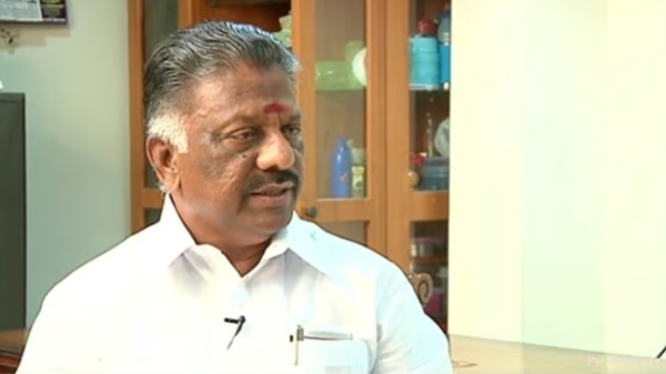 O Panneerselvam, who was on a tour of Nellai Tenkasi, suffered from a sudden illness 