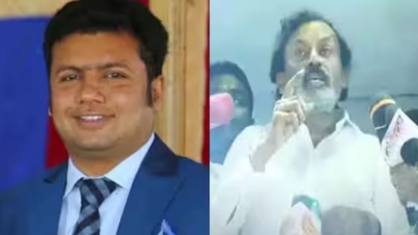 Saidai Duraisamy shed tears as soon as his son cremation done Saidai Duraisamy shed tears as soon as his son cremation done