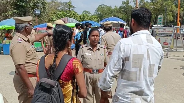 Special Valentines day in Thanjavur and why did police send off lovers at Thanjai Periyakovil