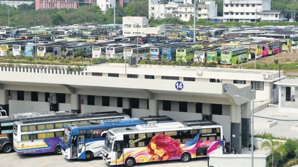 Omni buses to get new bus stand near Mudichur in swift manner as Kilaampakkam Bus Stand opens Omni buses to get new bus stand near Mudichur in swift manner as Kilaampakkam Bus Stand opens