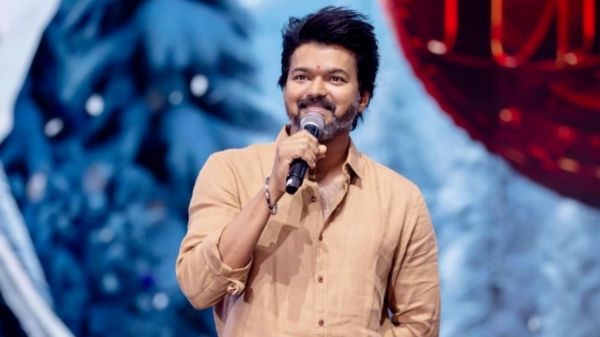 Is Actor Vijay to correct his party name as per grammer? 