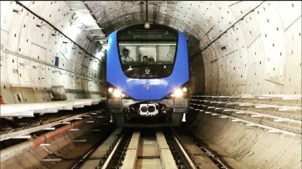 When will the Kodambakkam - Poontamalli metro service start in Chennai Metro Phase 2? 