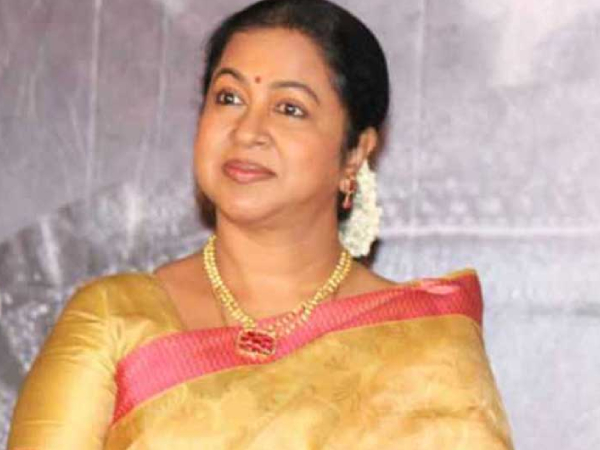 Actress Radhika responded angrily to Sarathkumars comment talking about a particular film 
