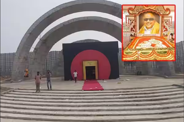 Karunanidhi memorial will be inaugurated on Feb 26 