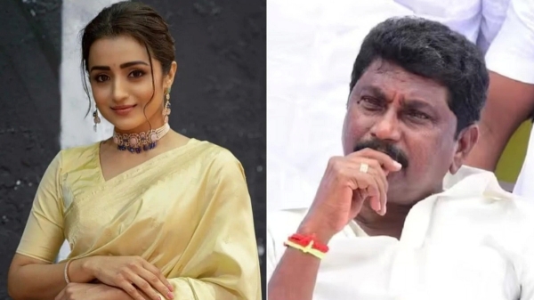 Actress Trisha has sent legal notice to Salem AIADMK Ex activist A V Raju 
