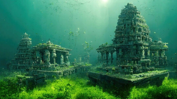 Studies have revealed different information about the submerged city of Dwarka 