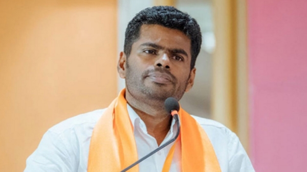 Annamalai said 60,000 Uttar Pradesh workers worked in Tirupur have gone back there state 