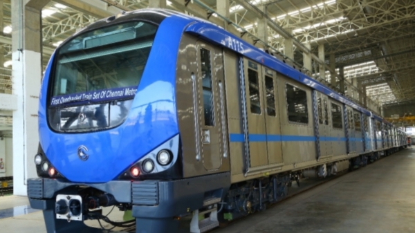 Chennai metro Porur-Poonamallee stretch Track-laying begins test run in couple of months Chennai metro Porur-Poonamallee stretch Track-laying begins test run in couple of months