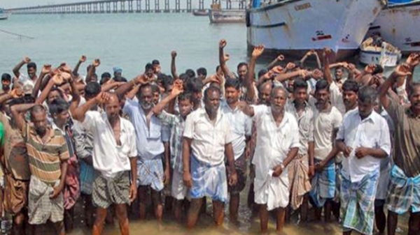 Srilankan Tamils Oppose to release Tamil Nadu Fishermen 