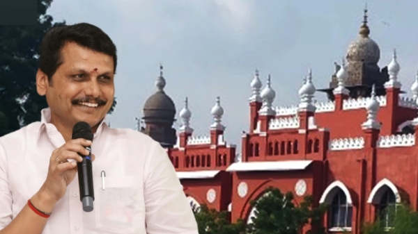 Senthil Balaji bail plea to be heared today at Chennai Highcourt 