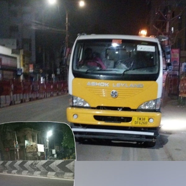 Madurai Municipal Corporation surprised by taking immediate action against the complaint received at site X Madurai Municipal Corporation surprised by taking immediate action against the complaint received at site X