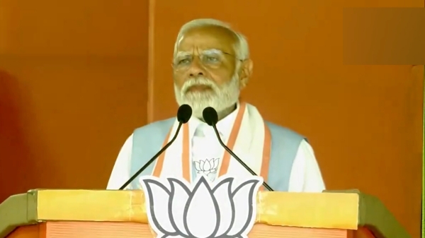 National Anthem at Government Ceremony Tamil Thai vazhthu songs at Modi function in Thoothukudi 