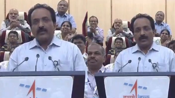  Isro chairman Somnath after Insat 3DS satellites successful launch