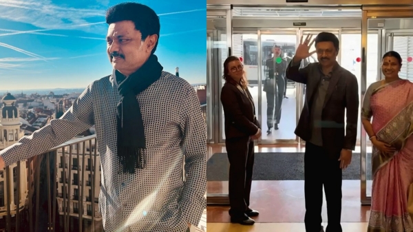 CM MK Stalin will return to Chennai today after completing his trip to Spain 