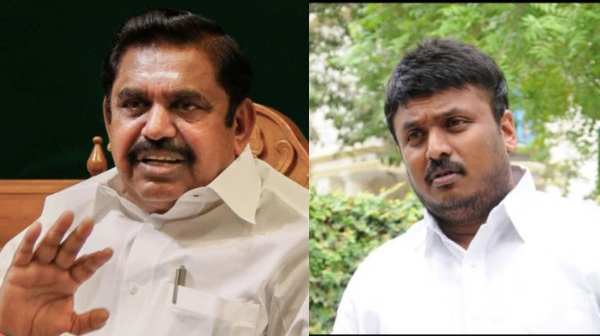 GK Vasans TMC Youth Wing leader Yuvaraj meets AIADMK Chief Edappadi Palaniswami