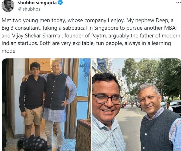 How did Vijay Shekhar Sharma Paytm company fail?