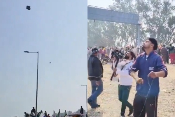  Delhi Chalo 2.0: Farmers use kites to counter police drones