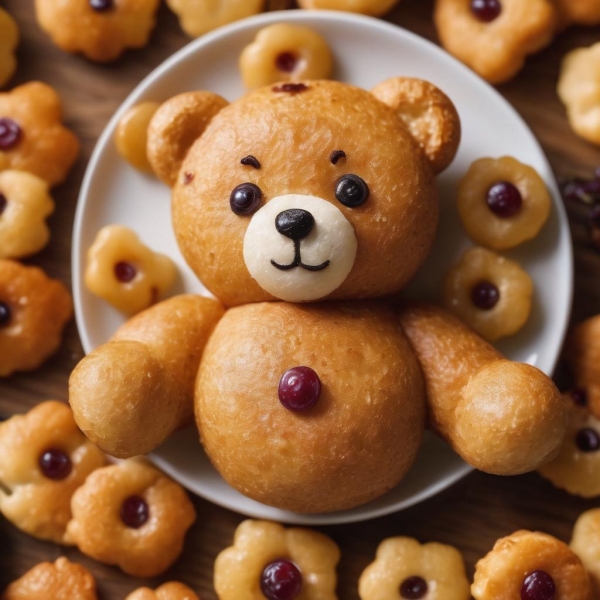 Short story for kids in Tamil : The teddy breadman