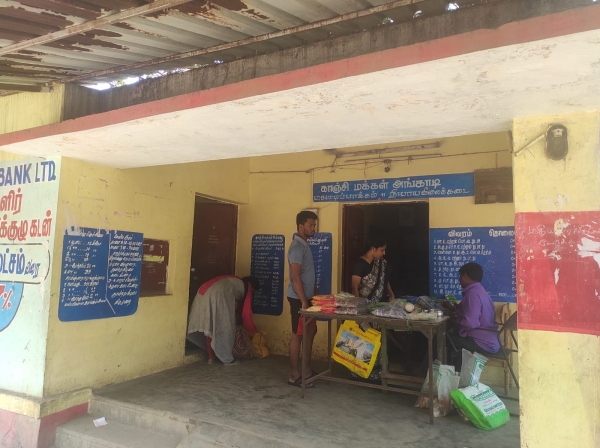 Can Ration card holders from outside places be fingerprinted in Chennai? 