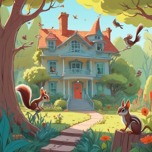 Short story for kids in Tamil : The wren and Brown red