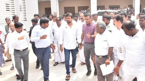 Tirunelveli Junction bus stand to be inaugurate today by Minister Udhyanidhi stalin 