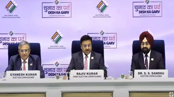 Which states has single phase Lok Sabha election and which one has multiple phases