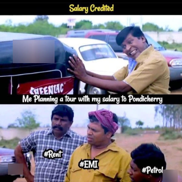 Salary memes: Funny memes collection on salary 01-03-24