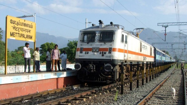 Mettupalayalam to Tuticorin weekly train to be operated
