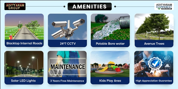 Adityaram Happinest Residential Villa Plots for sale at tiruporur in chennai