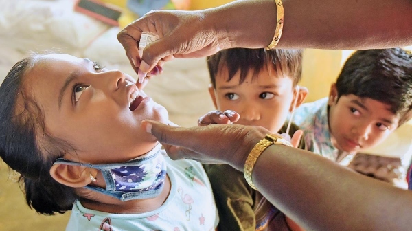 Polio drops camp will be started in Tamilnadu today Polio drops camp will be started in Tamilnadu today