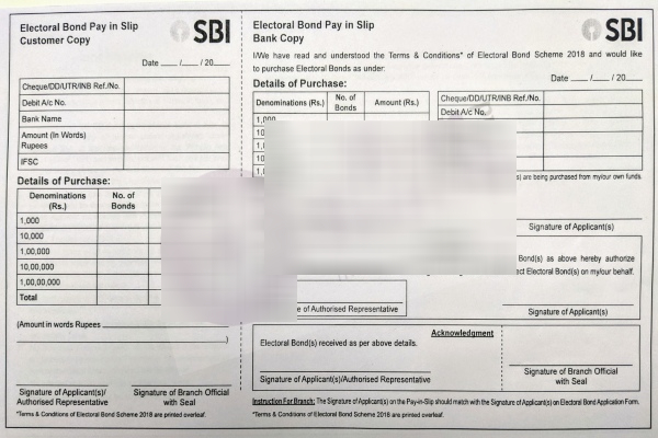 SBI Bank disburse money for expired electoral bonds