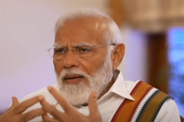 PM Narendra Modi speaks in tamil in an interview