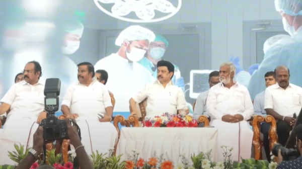 CM Stalin launches the expansion of vadachennai valarchi thittam today CM Stalin launches the expansion of vadachennai valarchi thittam today